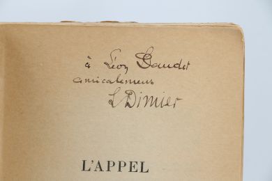 DIMIER : L'appel des intellectuels allemands - Autographe, Edition Originale - Edition-Originale.com