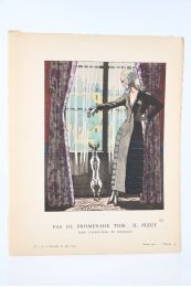 DOEUILLET : Pas de promenade Tom...il pleut. Robe d'après-midi de Doeuillet (pl.19, La Gazette du Bon ton, 1921 n°3) - Prima edizione - Edition-Originale.com