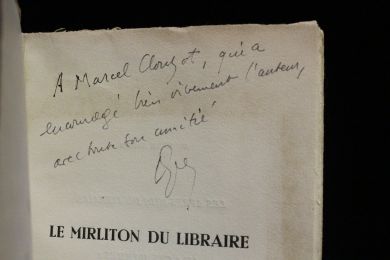 DOMMERGUES : Le mirliton du libraire de Villon à Minou Drouet - Autographe, Edition Originale - Edition-Originale.com