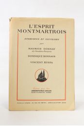 DONNAY : L'esprit montmartrois - Prima edizione - Edition-Originale.com