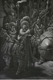 Cervantès, Don Quichotte, Comment diable puis-je marcher, malheureux que je suis ? Tome 2, ch.53 - Prima edizione - Edition-Originale.com