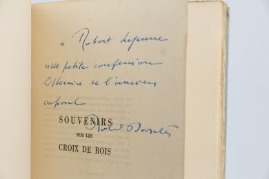 DORGELES : Souvenirs sur les croix de bois - Signiert, Erste Ausgabe - Edition-Originale.com