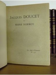 DORMOY : Jacques Doucet - Autographe, Edition Originale - Edition-Originale.com