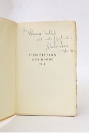 DOS PASSOS : L'initiation d'un homme 1917 - Signed book, First edition - Edition-Originale.com
