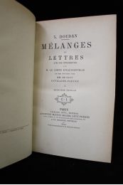 DOUDAN : Mélanges et lettres avec une introduction du comte d'Hassonville et des notices de MM. De Sacy et Cuvillier-Fleury - Erste Ausgabe - Edition-Originale.com