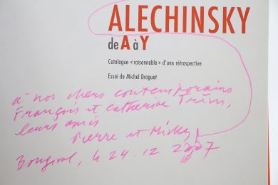 DRAGUET : Alechinsky de A à Z - Signiert, Erste Ausgabe - Edition-Originale.com
