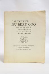 DRUART : Calendrier du beau coq - Libro autografato, Prima edizione - Edition-Originale.com