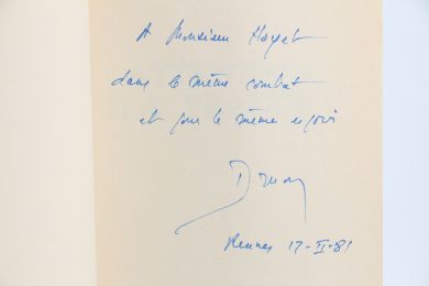 DRUON : Attention la France !  - Signed book, First edition - Edition-Originale.com