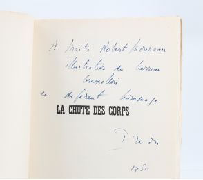 DRUON : La fin des hommes : Les grandes familles - La chute des corps - Rendez-vous aux enfers - Autographe, Edition Originale - Edition-Originale.com