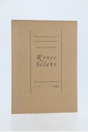 DUCHAMP : Rrose Sélavy - First edition - Edition-Originale.com