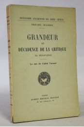 DUJARDIN : Grandeur et décadence de la critique - Libro autografato, Prima edizione - Edition-Originale.com