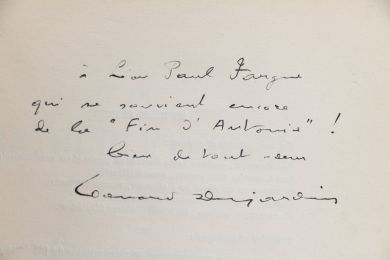 DUJARDIN : Le retour éternel - Libro autografato, Prima edizione - Edition-Originale.com