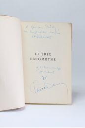 DUNAN : Le prix Lacombyne - Signed book - Edition-Originale.com