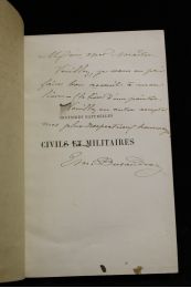 DURANDEAU : Civils et militaires - Autographe, Edition Originale - Edition-Originale.com