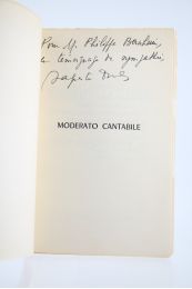 DURAS : Moderato Cantabile - Autographe, Edition Originale - Edition-Originale.com