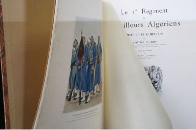 DURUY : Le 1er régiment de tirailleurs algériens. Histoire et campagnes - Erste Ausgabe - Edition-Originale.com