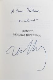 DUTOURD : Jeannot mémoires d'un enfant - Signiert, Erste Ausgabe - Edition-Originale.com