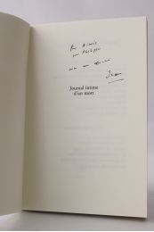 DUTOURD : Journal intime d'un mort - Autographe, Edition Originale - Edition-Originale.com