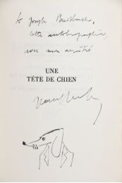 DUTOURD : Une tête de chien - Autographe, Edition Originale - Edition-Originale.com