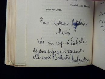 EBERHARDT : Mes journaliers précédés de La vie tragique de la bonne nomade - Signed book, First edition - Edition-Originale.com