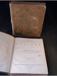 EBERT : Allgemeines bibliographisches Lexikon - Edition Originale - Edition-Originale.com