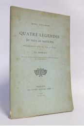 EDMONT : Quatre légendes du pays de Saint-Pol recueillies et mises en vers  - First edition - Edition-Originale.com