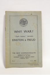 EINSTEIN : Why war ? 