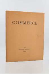 ELIOT : Commerce Cahier XXI de l'automne 1929 - Edition Originale - Edition-Originale.com