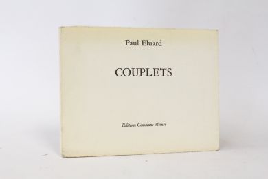 ELUARD : Couplets - Prima edizione - Edition-Originale.com