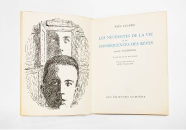 ELUARD : Les nécessités de la vie et les conséquences des rêves précédé d'Exemples - Edition-Originale.com