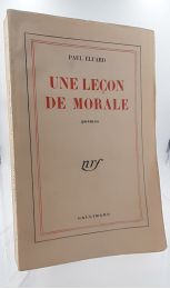 ELUARD : Une leçon de morale - Prima edizione - Edition-Originale.com