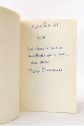 EMMANUEL : Jacob - Libro autografato, Prima edizione - Edition-Originale.com