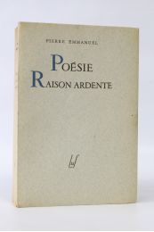 EMMANUEL : Poésie raison ardente - Libro autografato, Prima edizione - Edition-Originale.com