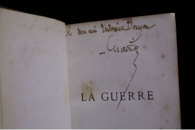 ERCKMANN-CHATRIAN : La guerre - Signed book, First edition - Edition-Originale.com