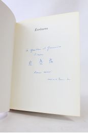 ERNST : Ecritures - Libro autografato, Prima edizione - Edition-Originale.com