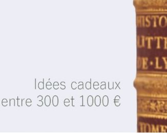 ERRATA : Idées cadeaux entre 300 et 1000 euros - Edition Originale - Edition-Originale.com