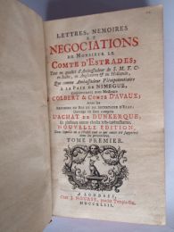 ESTRADES d' : Lettres, memoires et negociations de Monsieur le Comte d'Estrades - Edition-Originale.com