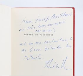 ETIEMBLE : L'hygiène des lettres IV : Poètes ou faiseurs - Libro autografato, Prima edizione - Edition-Originale.com