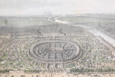 Exposition universelle de 1867 - Paris et ses ruines, Lithographie originale - First edition - Edition-Originale.com