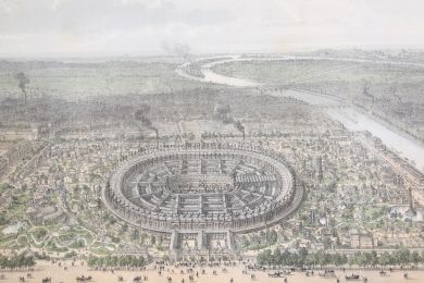 Exposition universelle de 1867 - Paris et ses ruines, Lithographie originale - Prima edizione - Edition-Originale.com