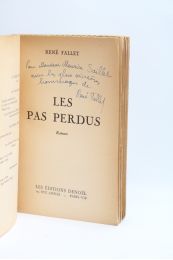 FALLET : Les pas perdus - Signed book, First edition - Edition-Originale.com