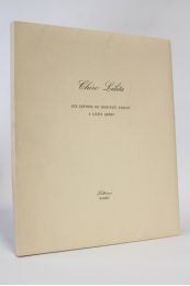 FARGUE : Chère Lilita - Erste Ausgabe - Edition-Originale.com