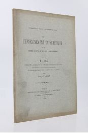 FARJAT : De l'enseignement catéchétique et de l'idée centrale de cet enseignement - Prima edizione - Edition-Originale.com
