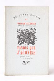 FAULKNER : Tandis que j'agonise - Prima edizione - Edition-Originale.com