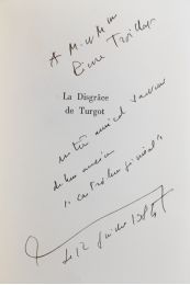 FAURE : 12 Mai 1776. La Disgrâce de Turgot - Signed book, First edition - Edition-Originale.com