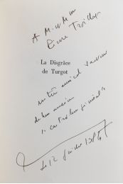 FAURE : 12 Mai 1776. La Disgrâce de Turgot - Libro autografato, Prima edizione - Edition-Originale.com