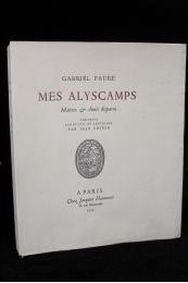 FAURE : Mes alyscamps - Edition-Originale.com