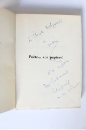 FERRE : Poète... vos papiers - Libro autografato, Prima edizione - Edition-Originale.com