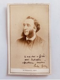 FERRY : [PHOTOGRAPHIE] Portrait photographique de Jules Ferry dédicacé - Signed book, First edition - Edition-Originale.com
