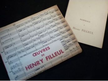 FILLEUL : Hommage à Henri Filleul - Autographe, Edition Originale - Edition-Originale.com
